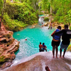 Blue Hole and River Rafting Ocho Rios